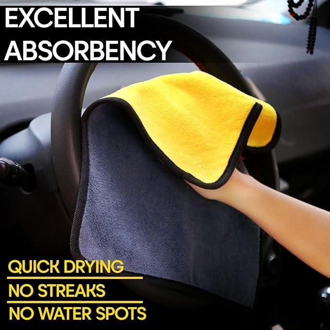 New 5 PCS Microfiber Car Duster Brush Complete Cleaning Kit