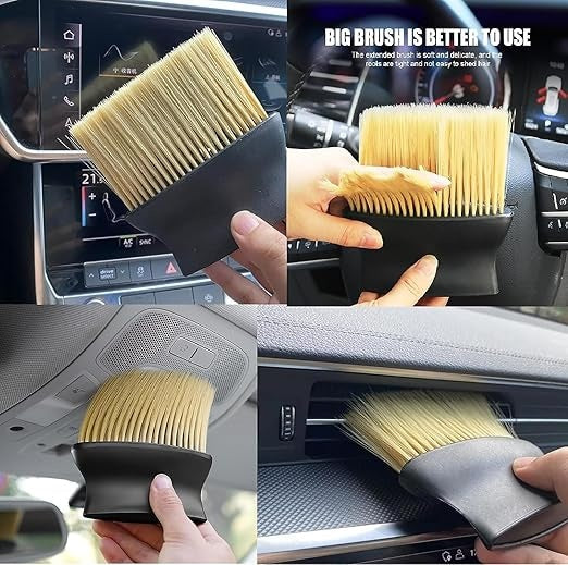 Combo offer Multifunctional Car Brush for Cleaning Car Interior