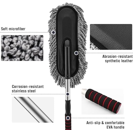 Microfiber Flexible Duster for Car