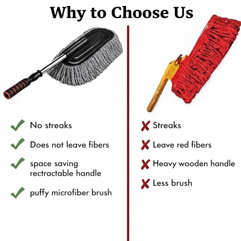 Microfiber Flexible Duster for Car