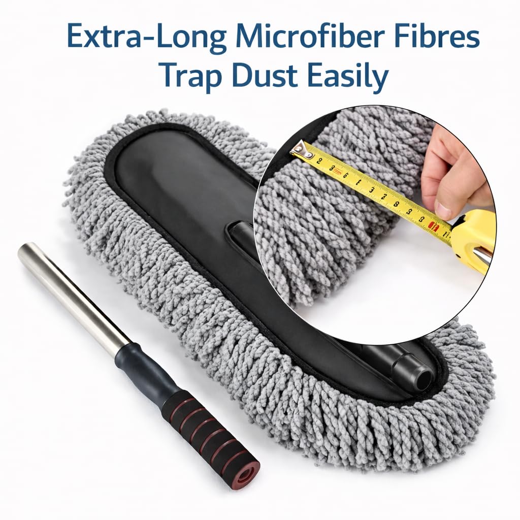 Microfiber Flexible Duster for Car
