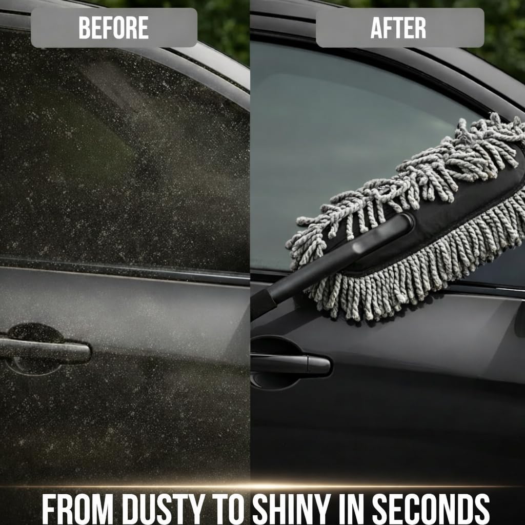Microfiber Flexible Duster for Car