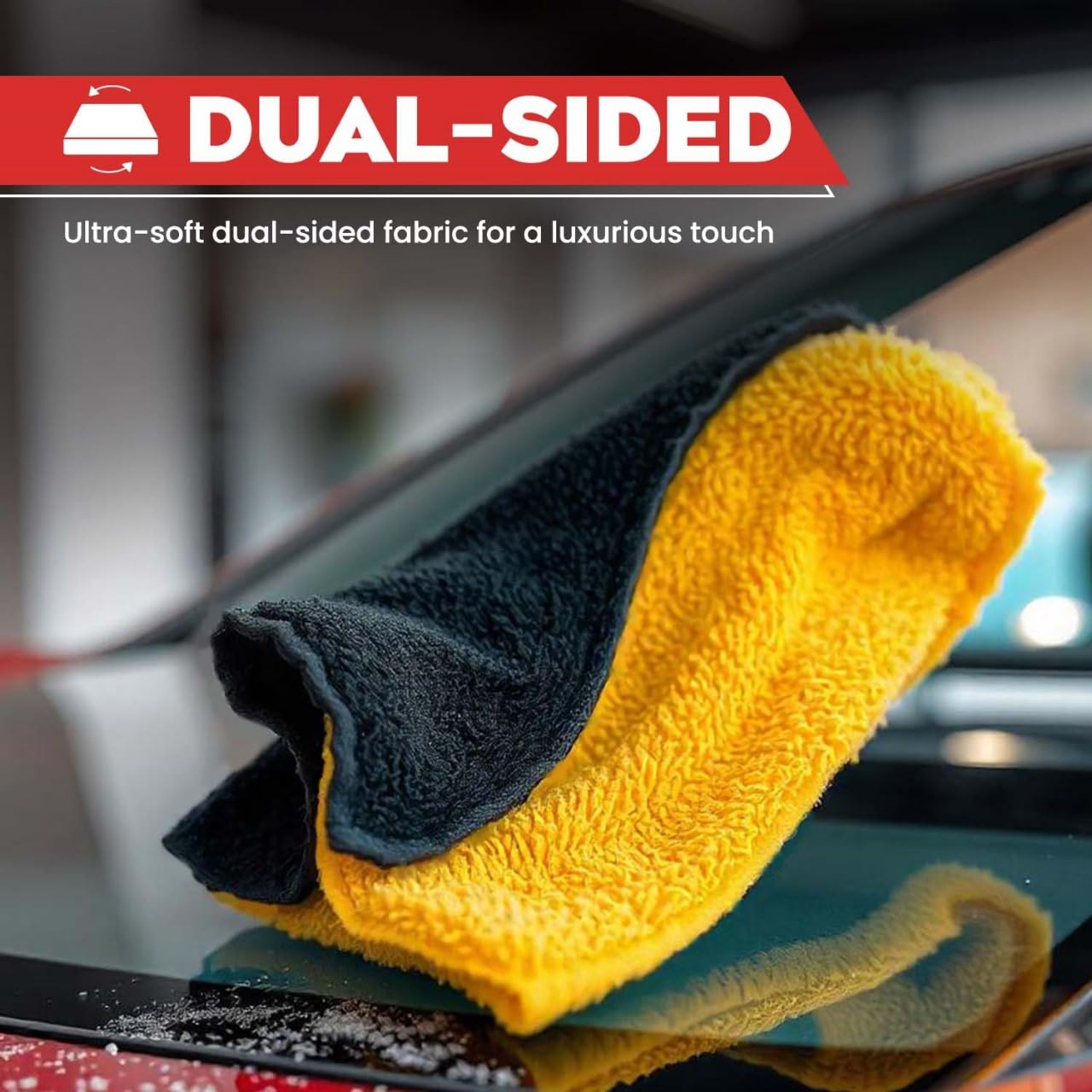 Microfibre towel 600 GSM for Home and vehicle