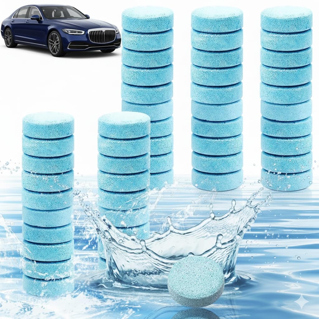 Automotive Glass Wiper Cleaning Tablets